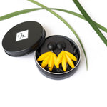 Load image into Gallery viewer, BŌSHI earrings, yellow
