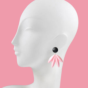 BŌSHI earrings, pink