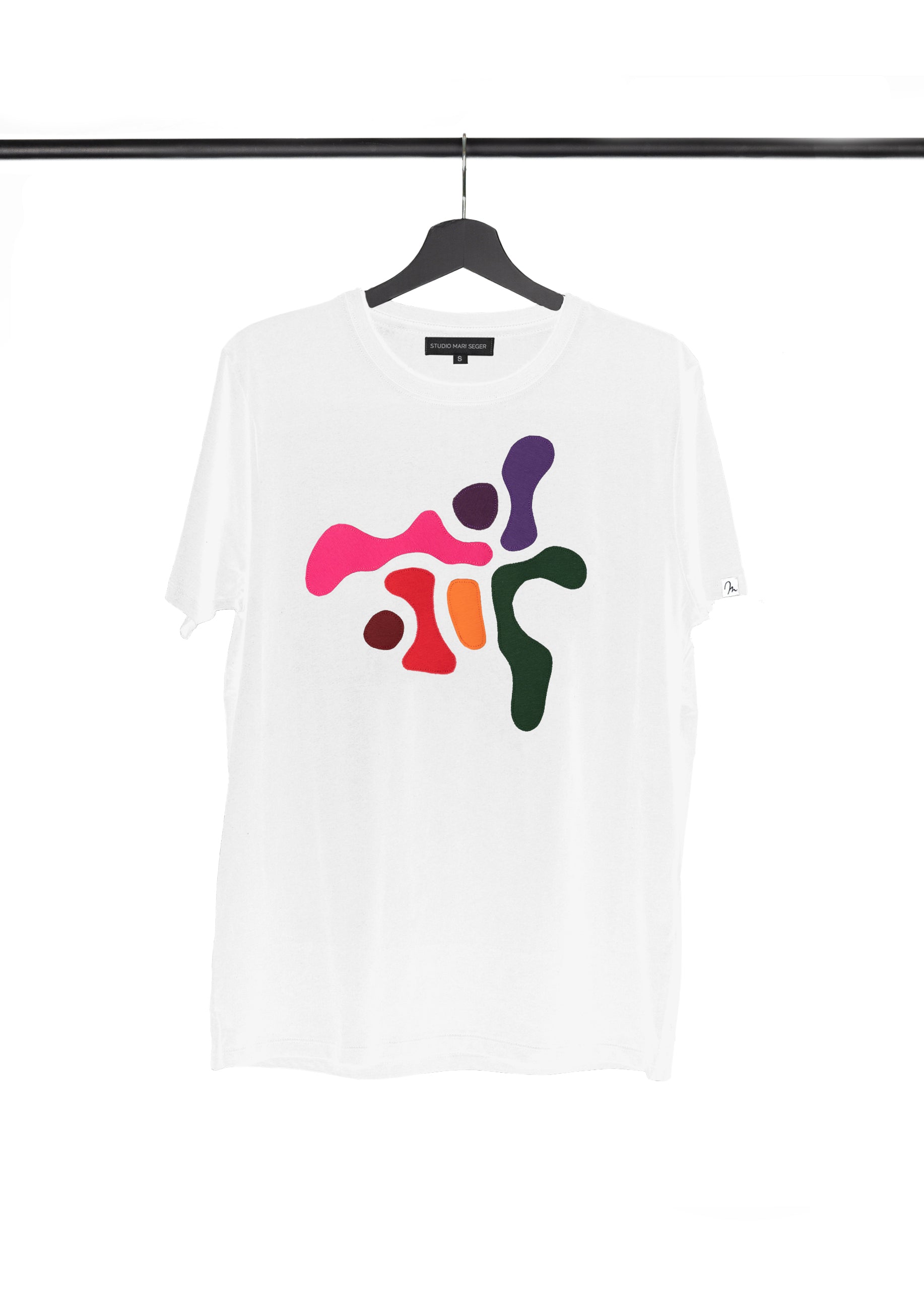 AYAKO / t-shirt (black/white)