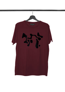 SHADO / t-shirt burgundy