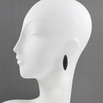 Load image into Gallery viewer, LEAVES earrings, black
