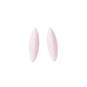 LEAVES earrings, light pink