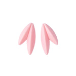 Load image into Gallery viewer, Twin-LEAVES earrings, light pink
