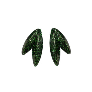 Twin-LEAVES ✕ Shine, dark green