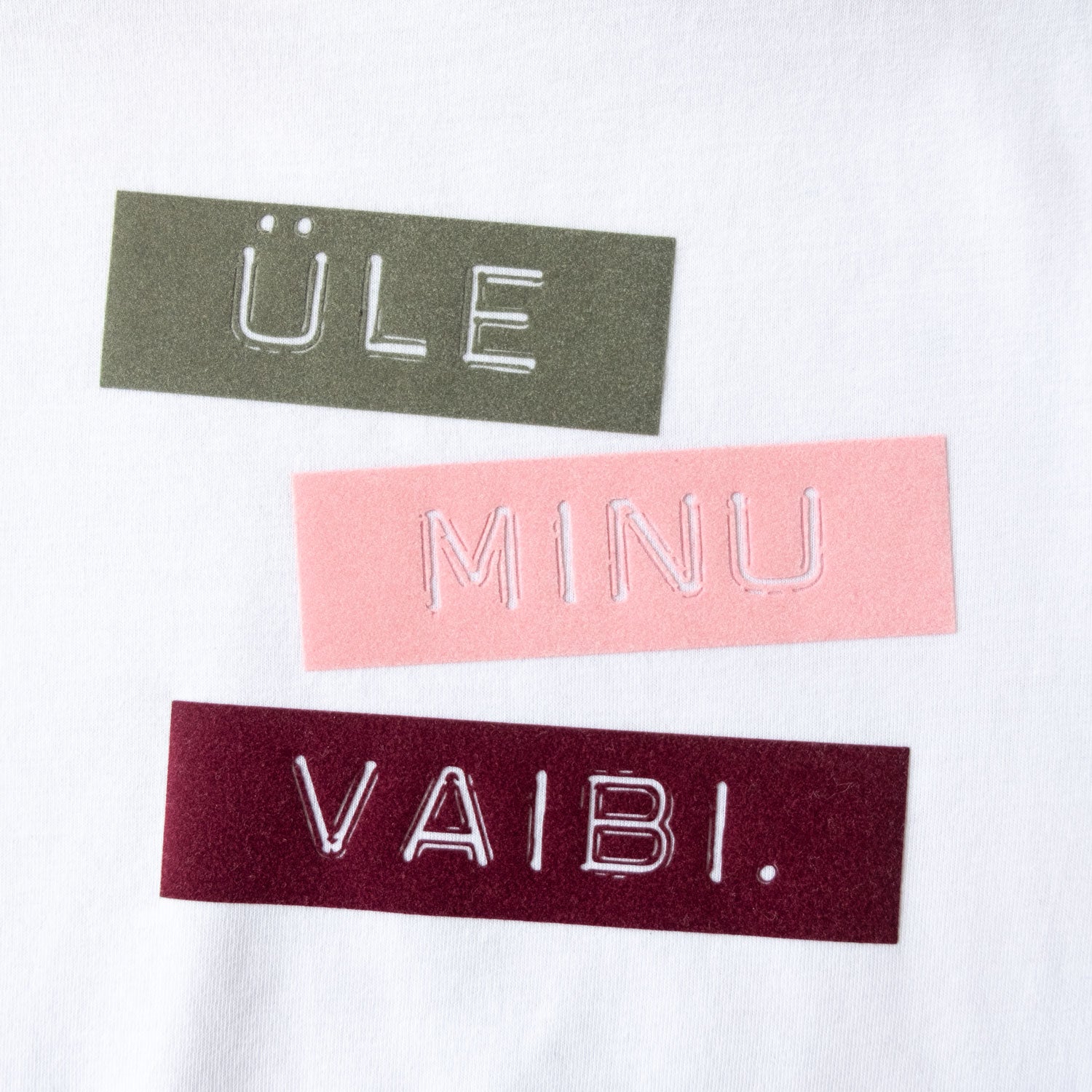 "ÜLE MINU VAIBI" t-shirt